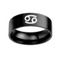 Twelve Constellation Rings Stainless Steel Male And Female Ring Rings