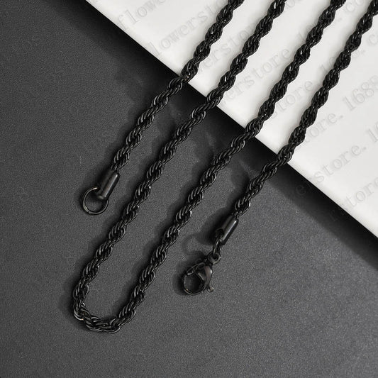 Stainless Steel Twist Chain With Chain Twisted Chain Multi-size