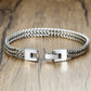Stylish Stainless Steel Chain Bracelet For Men Personality Charm Chain Bracelets Male Jewelry