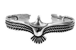 Nordic Viking Vintage Eagle Bracelet Men's Women's Bracelets Adjustable Bangle Animal Jewelry