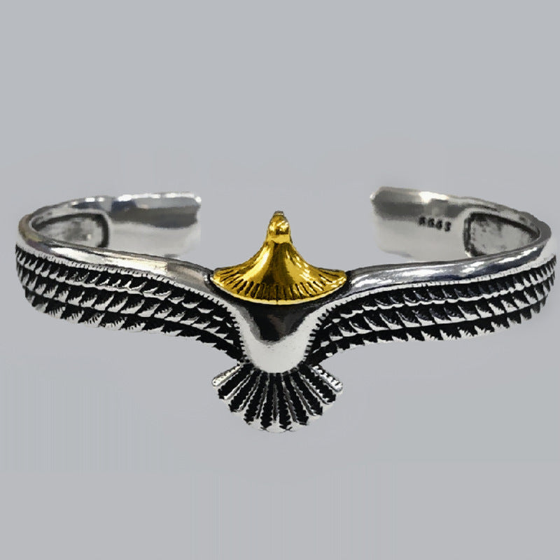 Nordic Viking Vintage Eagle Bracelet Men's Women's Bracelets Adjustable Bangle Animal Jewelry