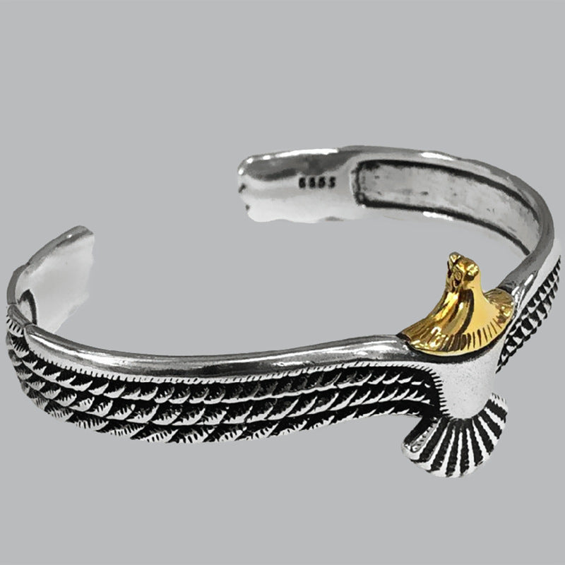 Nordic Viking Vintage Eagle Bracelet Men's Women's Bracelets Adjustable Bangle Animal Jewelry